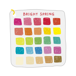 Keychain Palette - Bright Spring