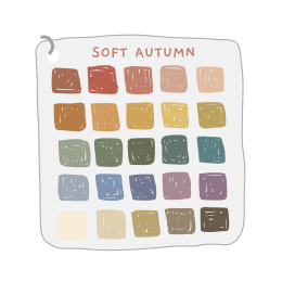 Keychain Palette - Soft Autumn