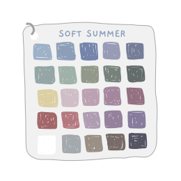 Keychain Palette - Soft Summer