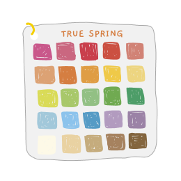 Keychain Palette - True Spring