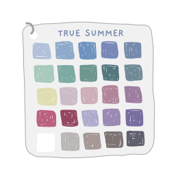 Keychain Palette - True Summer
