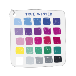 Keychain Palette - True Winter